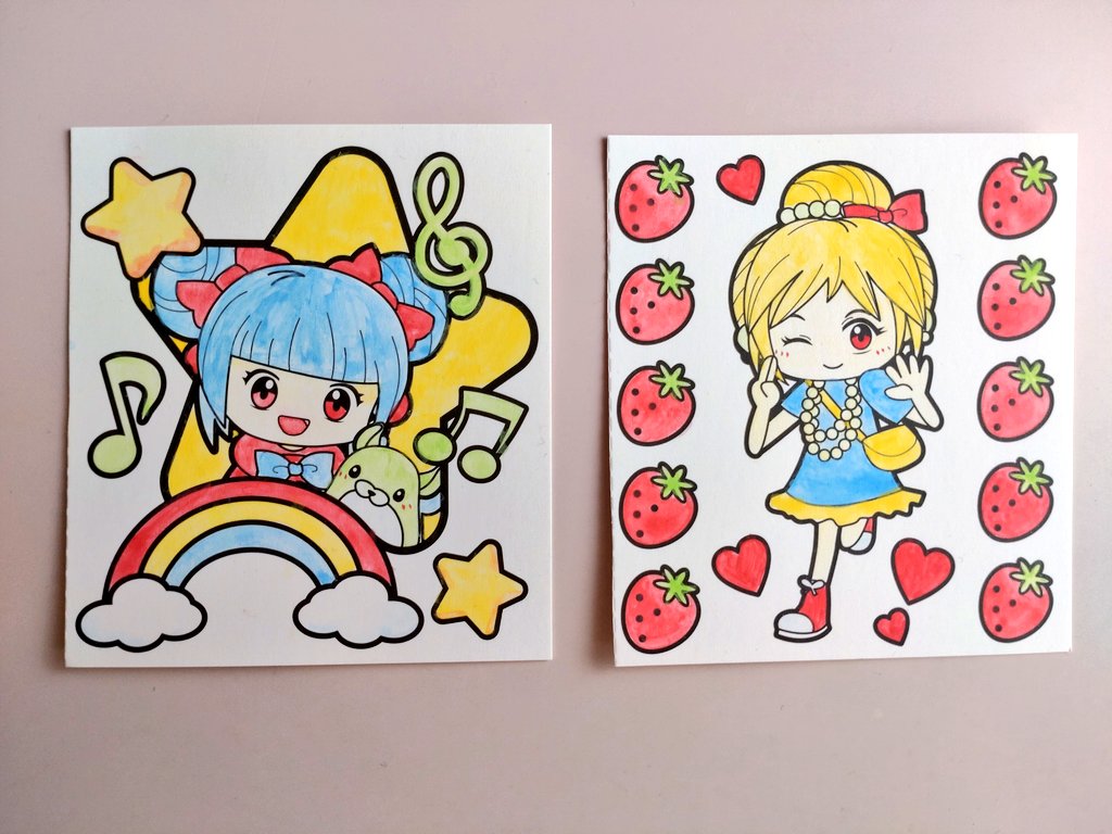 panku4696's tweet photo. 気楽に塗り絵しました😊

100均の塗り絵楽しかった🎵
前に塗ったのと合わせて１０枚すべて塗りました☺また、違う種類も買ったので塗るのが楽しみです🥰準備する物が水だけで気楽に塗れるのが良かったです！

今日は午後から病院……血液検査……気分が重たいけど頑張ってきます😇

#塗り絵 https://t.co/LVBxvpcLf9