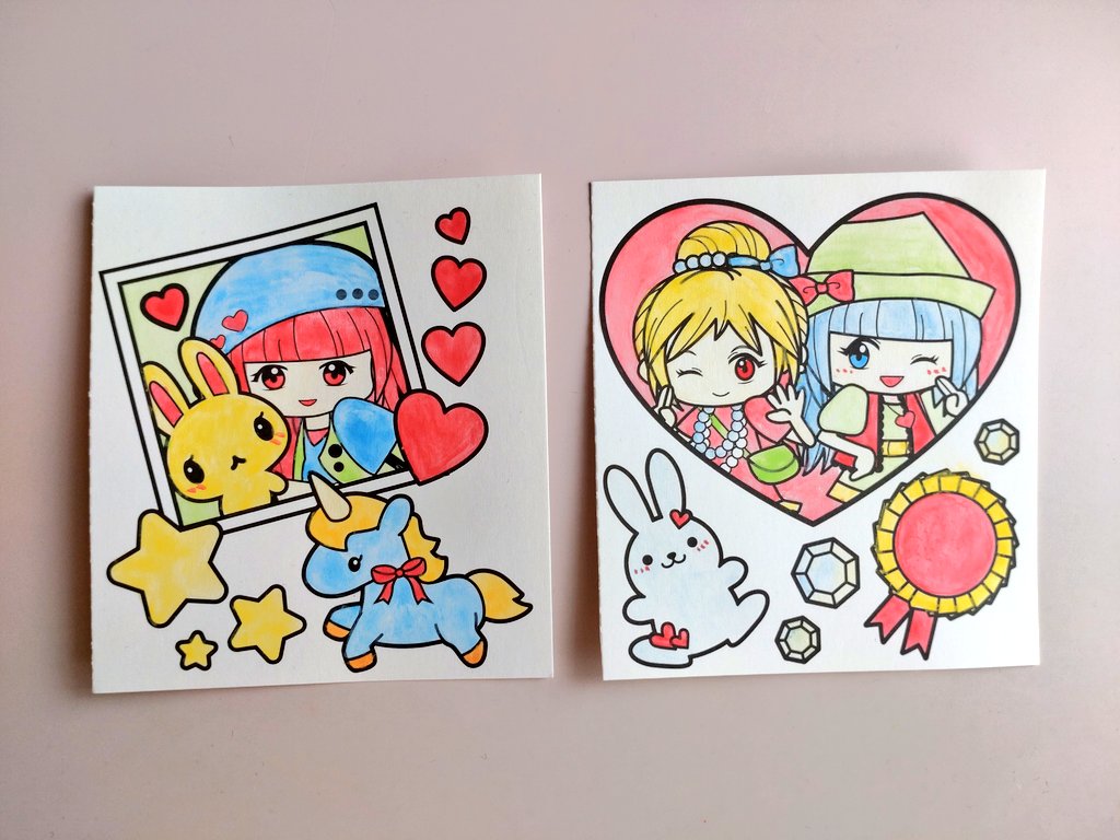 panku4696's tweet photo. 気楽に塗り絵しました😊

100均の塗り絵楽しかった🎵
前に塗ったのと合わせて１０枚すべて塗りました☺また、違う種類も買ったので塗るのが楽しみです🥰準備する物が水だけで気楽に塗れるのが良かったです！

今日は午後から病院……血液検査……気分が重たいけど頑張ってきます😇

#塗り絵 https://t.co/LVBxvpcLf9