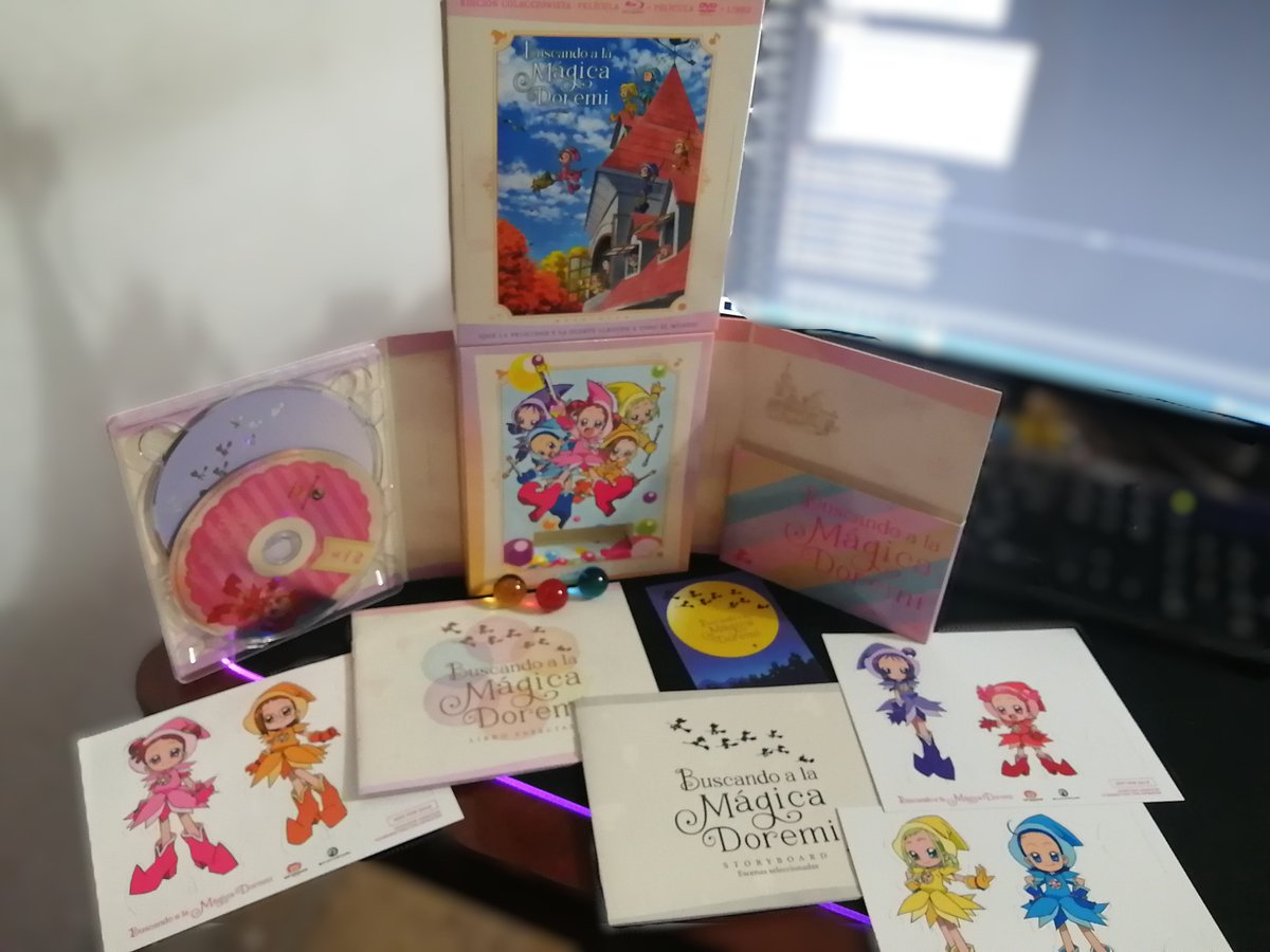 retro_tender's tweet photo. Voy a empezar a usar mi X para subir cosas que me gustan así que empezamos con el DVD de Buscando a la Mágica Doremi
#OjamajoDoremi https://t.co/5x2YPltMfi