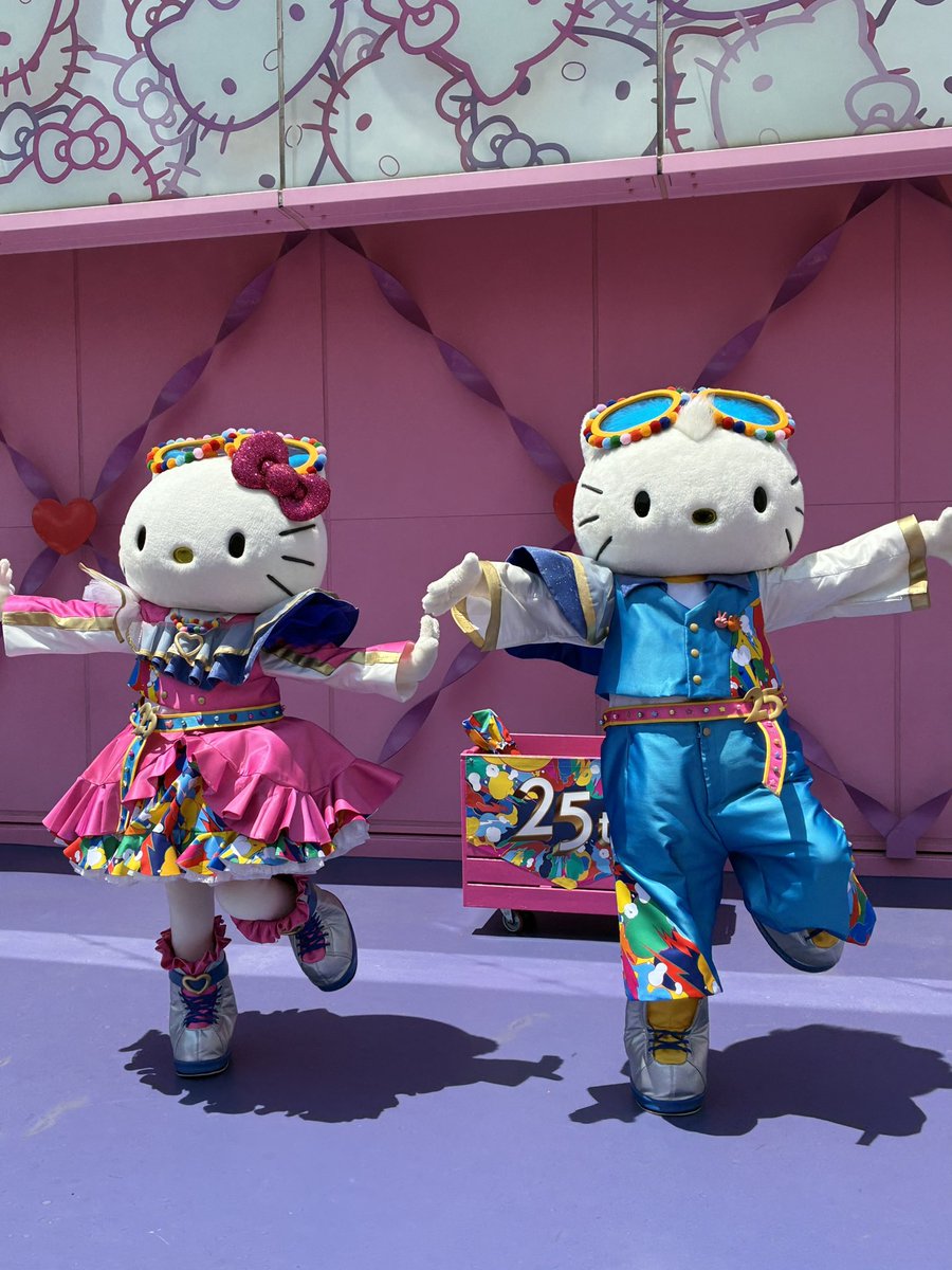 キティちゃんとダニエルくん💕 #USJファン #ハローキティ #ディアダニエル
