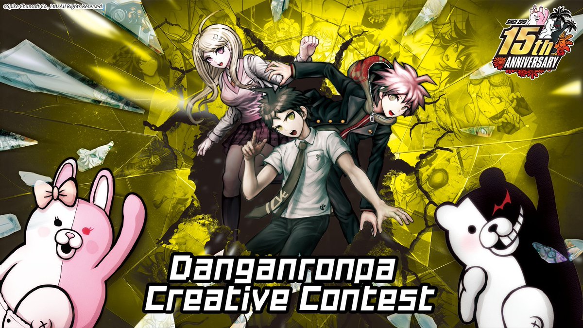 SpikeChunsoft_e's tweet photo. 🎊 SUBMISSIONS ARE OFFICIALLY OPEN! 🎊

The wait is finally over! The "Danganronpa Creative Contest" kicks off TODAY! 🚀

This is your ultimate chance to show the world what you're made of. ✨
We want to see your "Ultimate Talent" explode across all 4 categories!

📅 Deadline: Aug 31, 23:59 JST

▼ Apply now on the Special Site!
https://t.co/V7GYuRGSVg

#Danganronpa #DanganronpaCC #ArtContest #FanArt #Cosplay #Handmade #Coloring #CallForArt #Creator #Contest