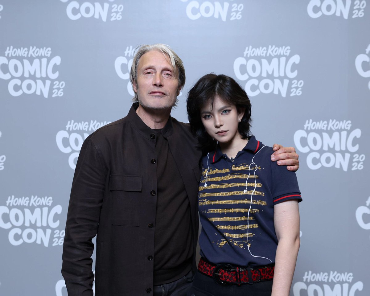 Hanyichli's tweet photo. HKCC26
#MadsMikkelsen #Hannibal #GiancarloEsposito #JamieCampbellBower #hkcc #hongkongcomiccon https://t.co/F4lnVwtTpJ