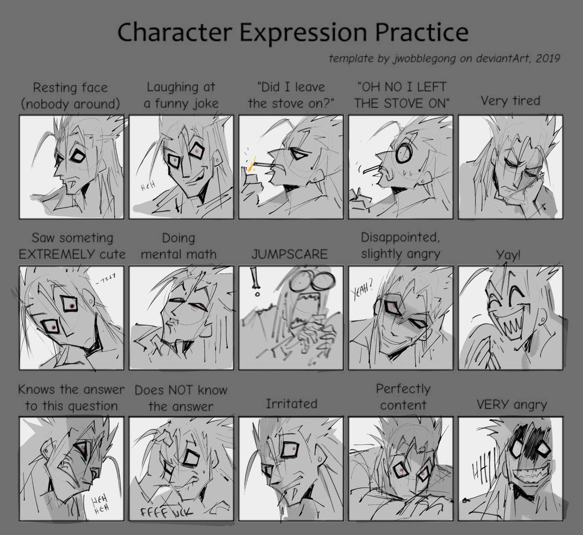 NaninadzArt's tweet photo. expressions are always fun to draw! https://t.co/QMAY2ElxFw