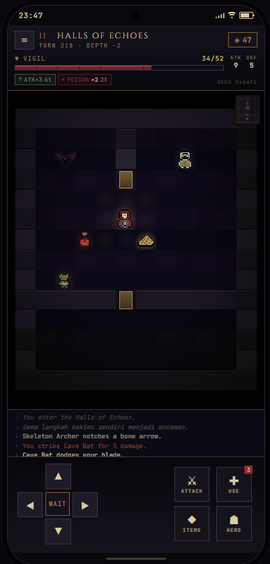 FReza1984's tweet photo. desain awal shadow depths
#ShadowDepths #GameDev #IndieGame #Roguelike #mobilegame https://t.co/QCLQwMtdm0