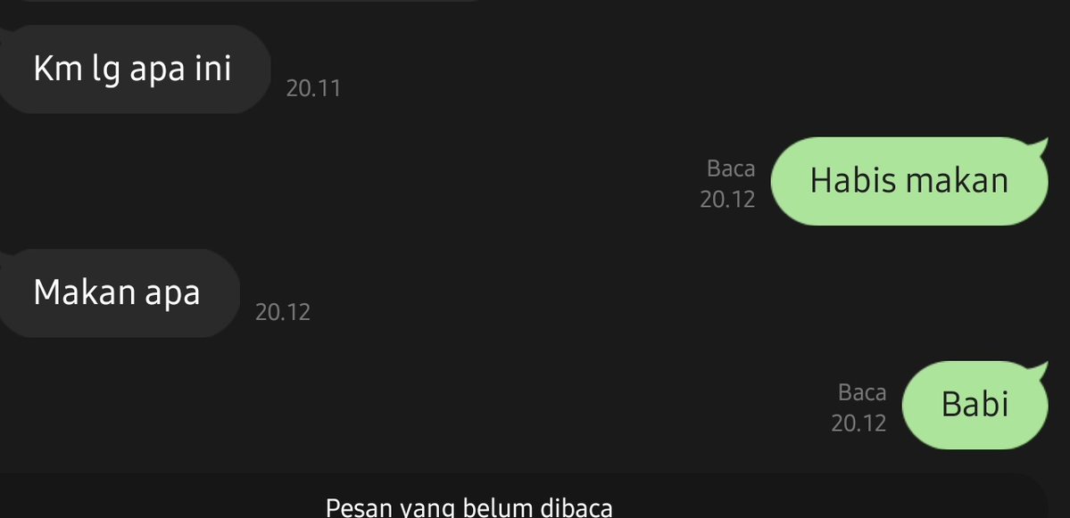 candradity's tweet photo. @rexvil01 Capek bgt. ! Segala makanan ditanya https://t.co/8PxFilpNdB