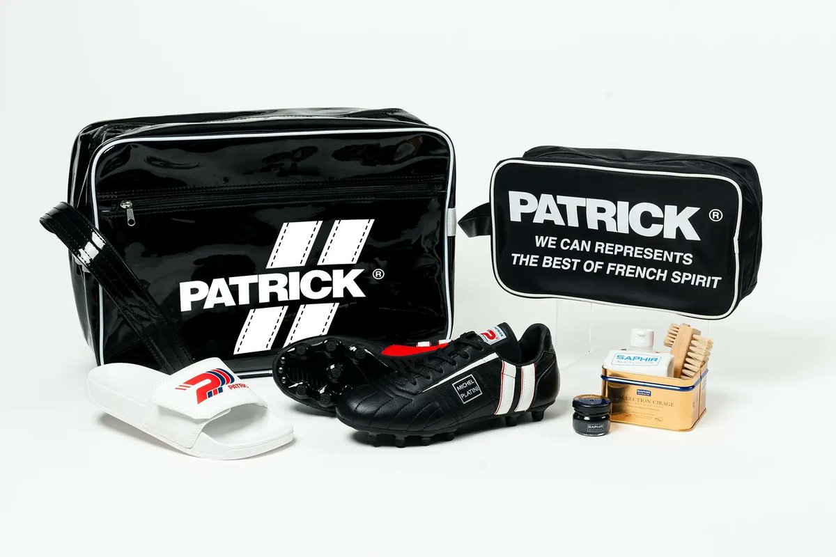 0014blog's tweet photo. パトリック サッカースパイクが復刻販売開始。
MICHEL PLATINI 2026という名前で、価格は29700円。
↓
https://t.co/Poo1JwCNd6 https://t.co/rEbT5s7vM5