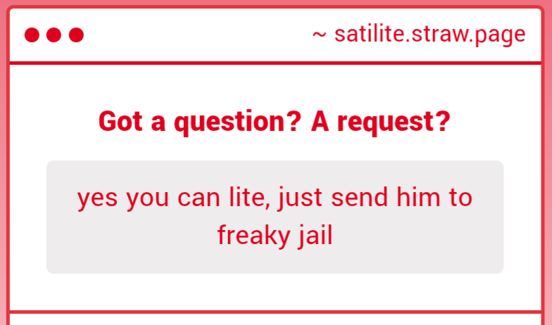 Satilite tweet media