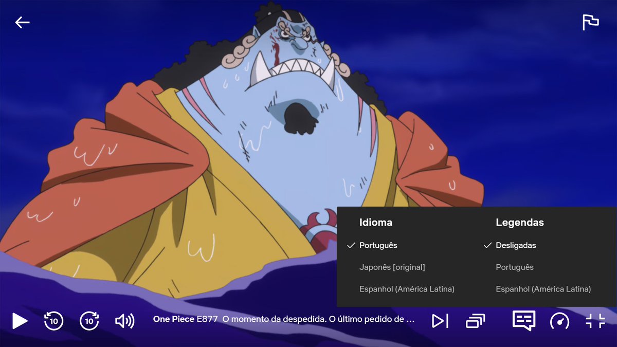 Yatogam1Oficial's tweet photo. 🚨 Os episódios 850 ao 877 de One Piece chegaram com DUBLAGEM e legendas na @NetflixBrasil. https://t.co/3JVDx5Ing2