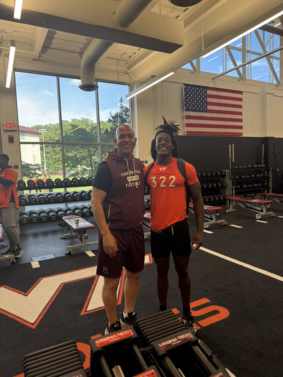 DesaiFerrell's tweet photo. Man this means so much to me, to meet a defensive minded coach like Mr. James Franklin and he thinks you have good skills means a lot man. I want to work a million times harder now https://t.co/ipvr3HLEV6