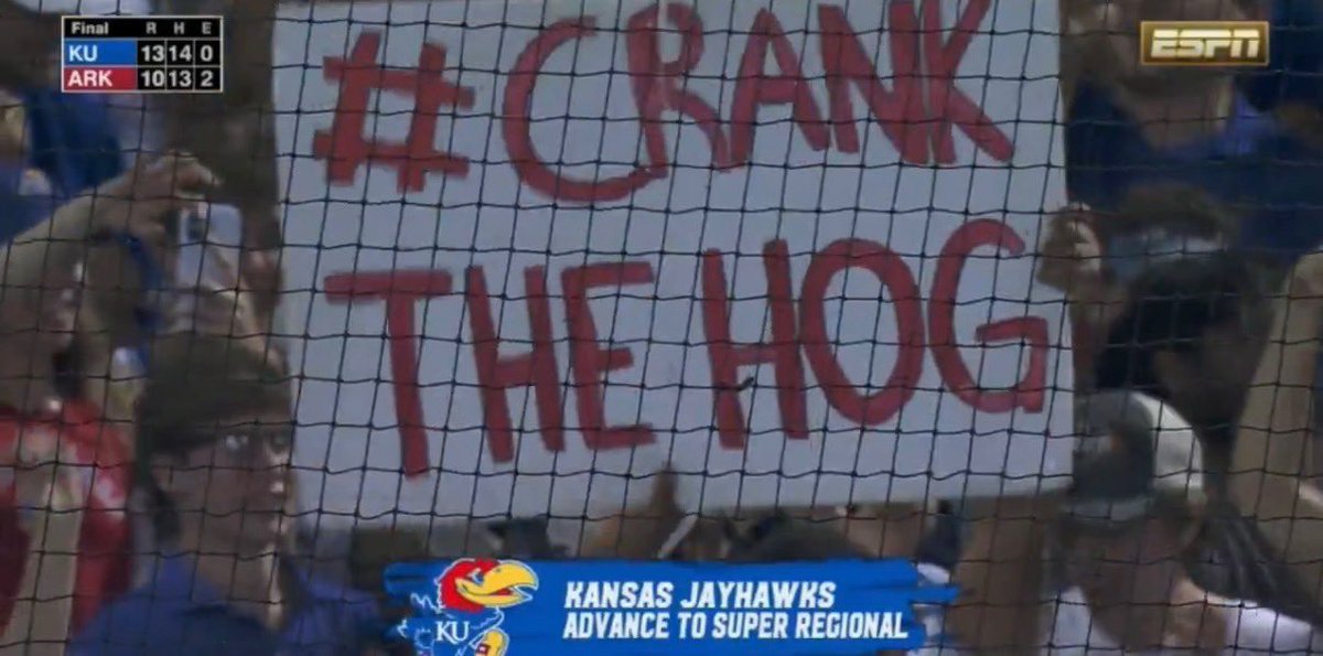 munki1251's tweet photo. Pay heed all you enter beware of the hog  #kansas #rcjh #KU https://t.co/PCEXKfk4CZ