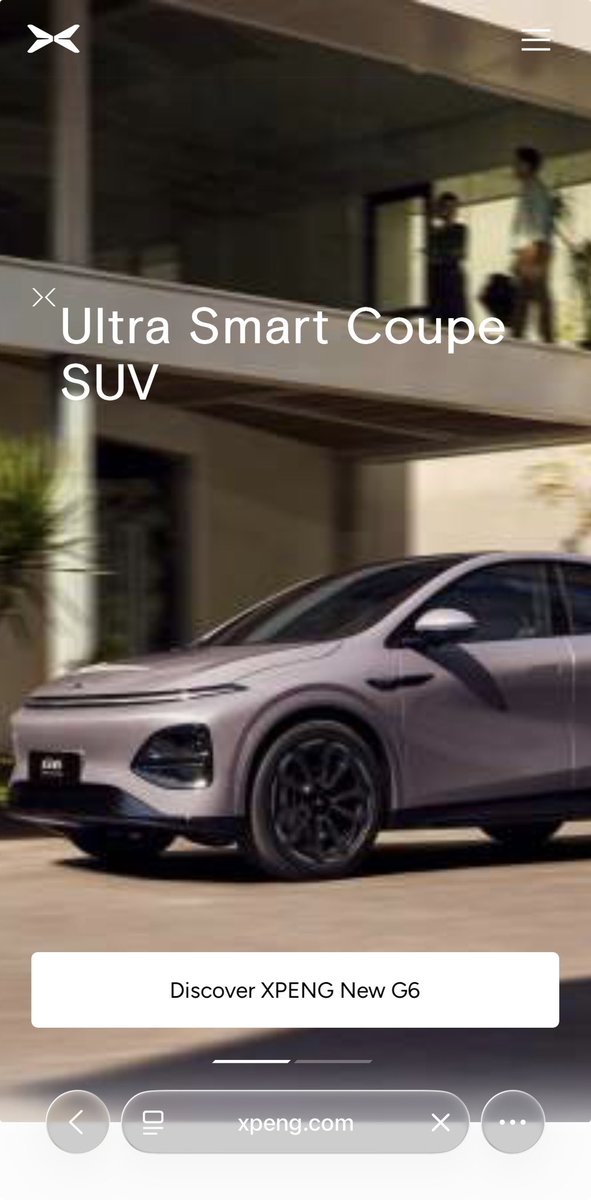 ZappedAU's tweet photo. New Xpeng site is now live and showing the refreshed G6 which was ADR approved a while back!

https://t.co/sq0afwiRuT

Look forward to the comeback! https://t.co/xAqnZtRiU7
