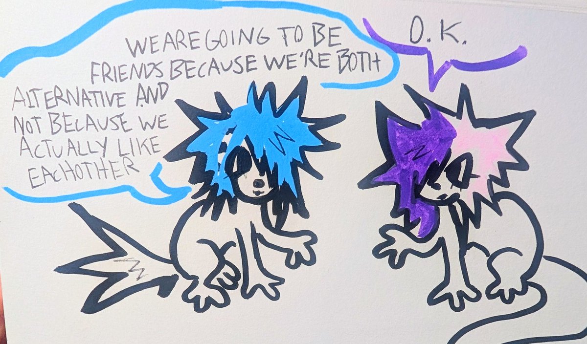 countlessbathry's tweet photo. Alt friend groups can actually be the worst thing in the ever https://t.co/F0ic94JZom