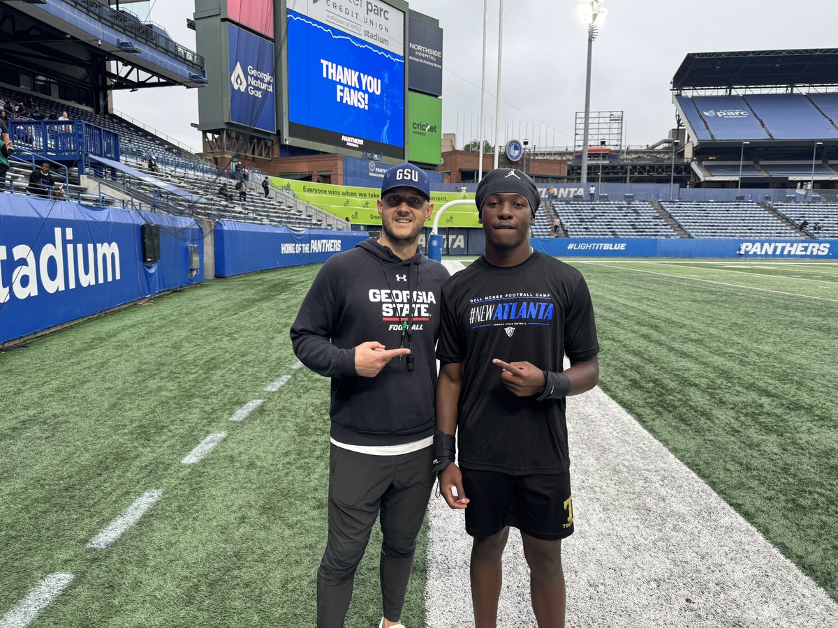 JT_Tillman29's tweet photo. #AGTG after a GREAT camp experience and working with @Coach_Haneline and @Only1CamSpence I am EXTREMELY BLESSED to receive an 🅾️ffer from @GeorgiaStateFB 

@TuckerFootball @FBCoachBHenry @OCUniversity8 @DekalbRecruits @RecruitGeorgia @RecruitNE_GA @GAPrepVarsity @VarsityGeorgia @najehwilk @PrepRedzoneGA @CJacksonPRZ @CalebSisk_ @AnnaH247