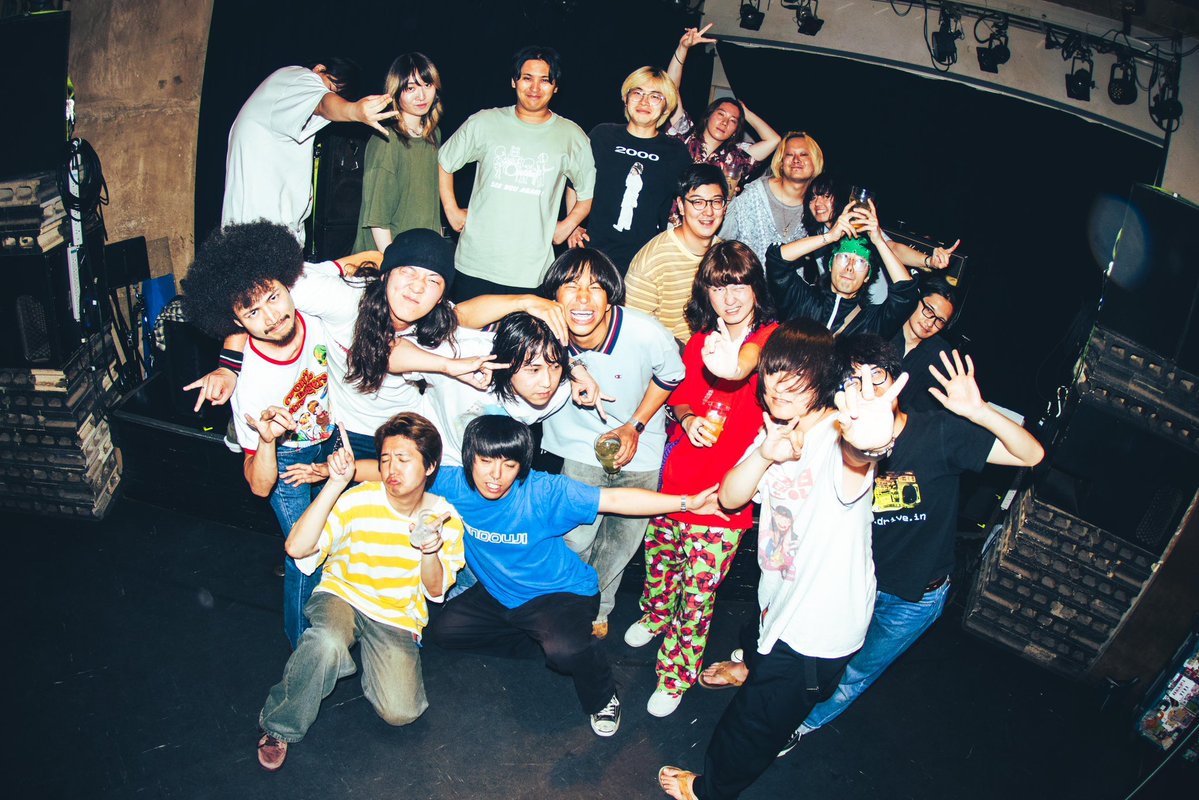 ranmantengoku's tweet photo. 爛漫天国 1st mini Album 
｢日々、折り返すごとに｣ Release Tour
 『台風春遊』東京編
ありがとうございました🐈 https://t.co/iG0NTJZhJi