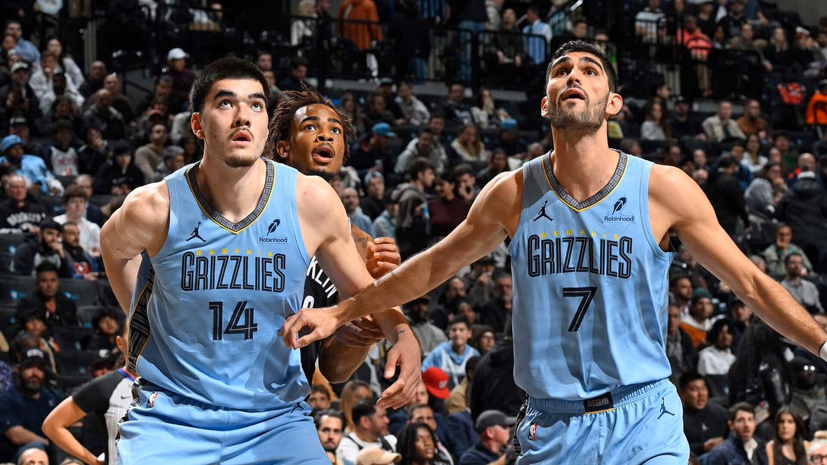 SleeperMemphis's tweet photo. Best big men on the Grizzlies according to @E11Hayes / Sports Illustrated

1. Zach Edey
2. Santi Aldama
3. Olivier-Maxence Prosper
4. Taylor Hendricks
5. Taj Gibson https://t.co/xASa5N3ass