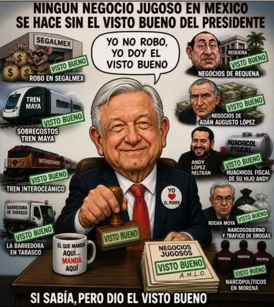 maya758's tweet photo. @rthur013 @QuezadaZambrano Para esto votaron chairos endejos, no existe la separación de poderes, morena cobija a narcos y delicuentes, no los veo exigir que entregue a estados unidos a @rubenrochamoya https://t.co/seQIVmyBuu