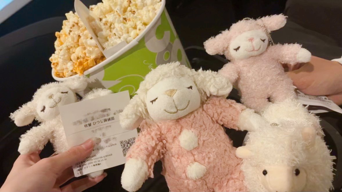 MMQXP22's tweet photo. ひつじ探偵団、とても可愛かった
クラウドさんほんまにふわふわで感動(๑⃙⃘̥̅_ ๑⃙⃘̥̅)💖 https://t.co/yopVuFgBce