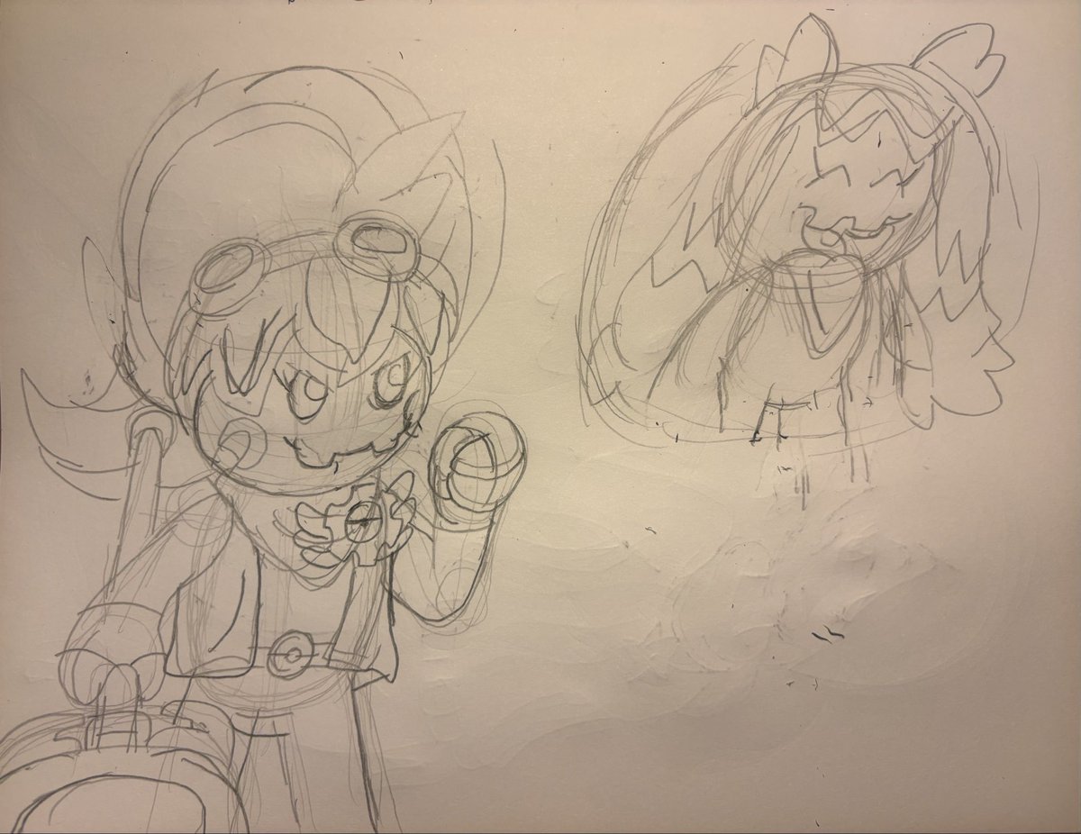 artsy_tanuki's tweet photo. Doodle of @Matropical Ramie and Juno. Really like the #PMDValiant series so far!
#pokemongen9 https://t.co/2qwHUJ3sfa