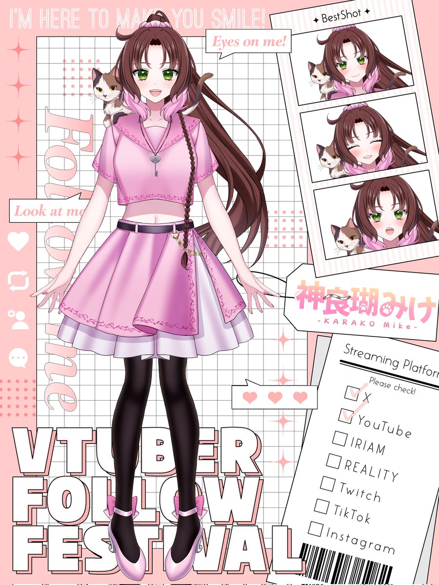 神良瑚みけ🐈🗝非実在性VTuber tweet media