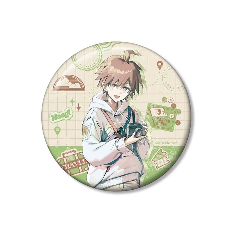 苗木誠　プリロール　缶バッジ　ダンガンロンパ ダンロン　苗木　バッチ アニメイトで取扱中！ ダンガンロンパシリーズ 緜さんイラスト 苗木誠