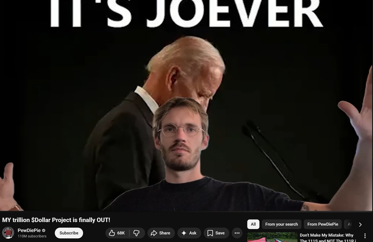 Grummz's tweet photo. PewDiePie releasing a local based LLM agent to compete with ChatGPT and OpenClaw was not on my bingo card for 2026:

What is Odysseus?

Local/self-hosted AI workspace — Runs on your own hardware (or via APIs if you want), no cloud dependency, no accounts, no telemetry/tracking.

Includes agents — Self-evolving agents that can do real tasks like web browsing, file editing, document work, research reports, email triage/auto-replies, etc.

Features — Chat interface, memory, deep research tools, image generation/editing, MCP support, galleries, libraries, and more. It’s basically his custom "ChatOS" evolved into a full productivity suite.

Built because he got tired of janky self-hosting setups and giving data to big tech.