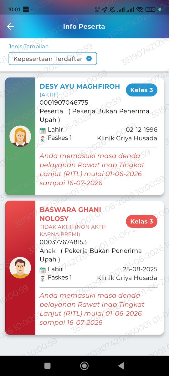 desyayum2's tweet photo. @BPJSKesehatanRI min saya baru aja melakukan pembayaran lunas tapi kok tulisannya masih begini ya
Tolong dibantu min https://t.co/mUxfDHjtX0