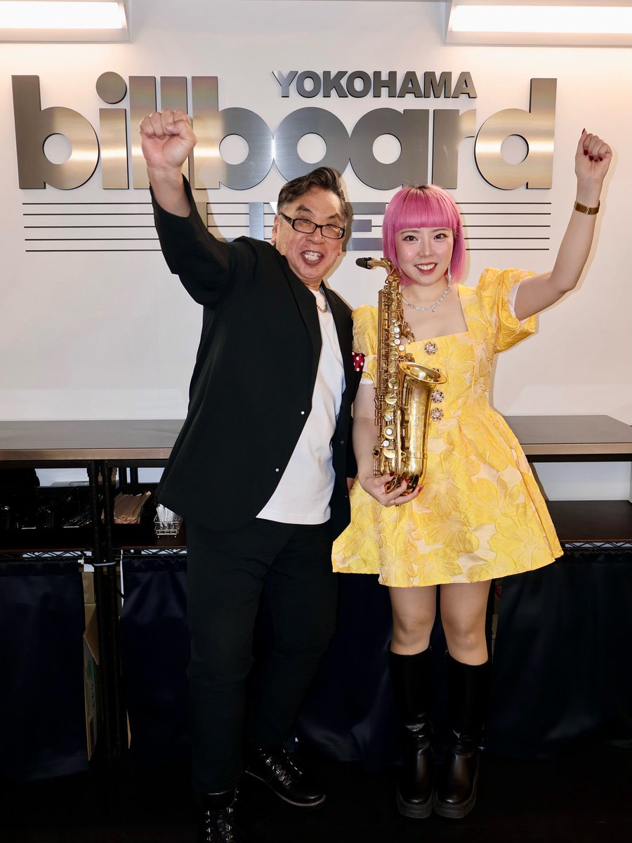 yuccomiller's tweet photo. 昨日はビルボードライブ横浜にて、
中西保志さんのライブにゲスト出演させていただきました🎷✨

そしてスペシャルゲストには山根��広さん✨

素晴らしい皆さまとご一緒させていただき、とても刺激的で楽しく、あっという間の時間でした。

ありがとうございました✨ https://t.co/RrCzgh5XxT