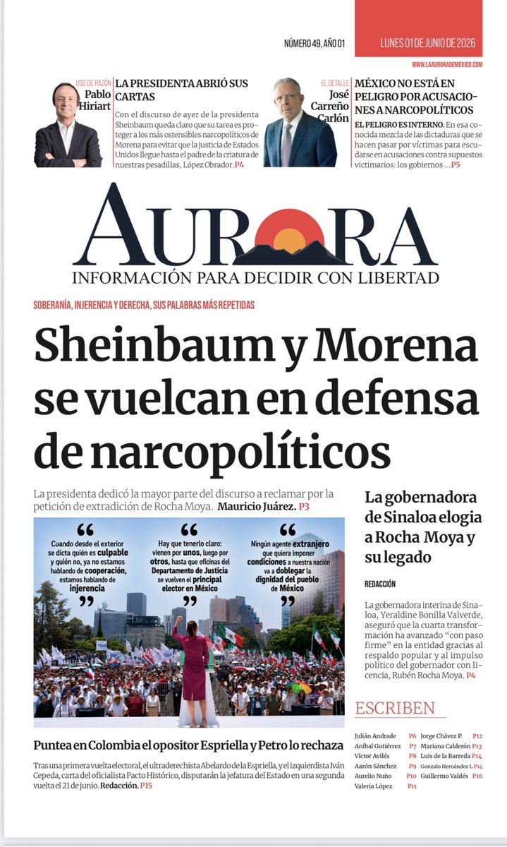 PabloHiriart's tweet photo. Nuestra portada de mañana https://t.co/SSG0Gherwe