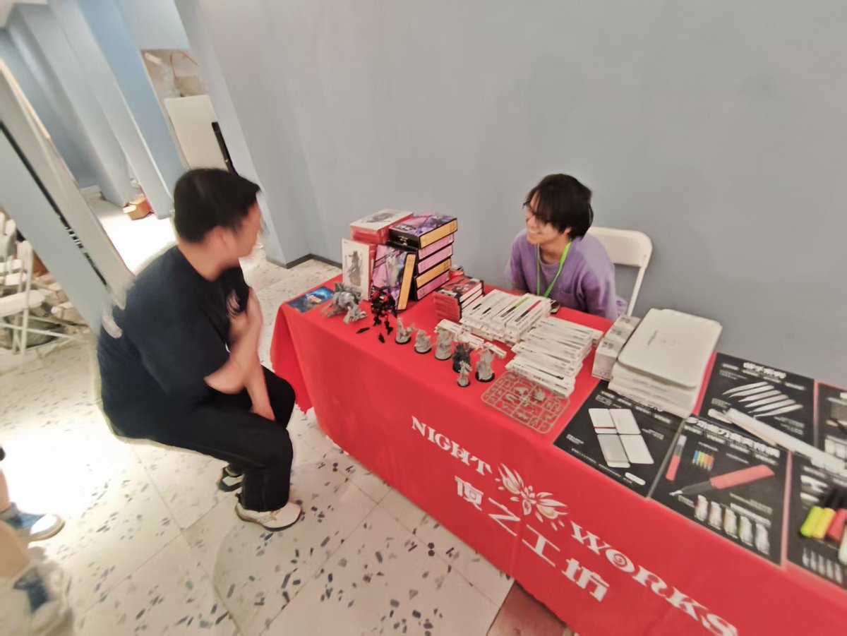 nightworksmodel's tweet photo. Jinling Scale Model Exchange &amp; Nanjing University Model League wrapped up! Great time connecting with model lovers and experts here. Night Workshop looks forward to meeting you again soon! https://t.co/hGF5xh4OxX