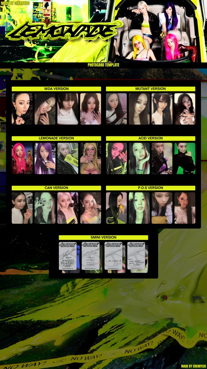 cherryiz0's tweet photo. aespa 에스파 Photocard Template ⋆ ｡ ° ☆  
 — OT4 Lemonade Album &amp; Exclusive Photocards 

Karina 카리나 Giselle 지젤 Winter 윈터 Ningning 닝닝

୨୧ hq download : https://t.co/fbcZi3G3ZD

⋆ ｡ ° ☆ Do not remove my user or claim as your own! https://t.co/cJwySezFvM