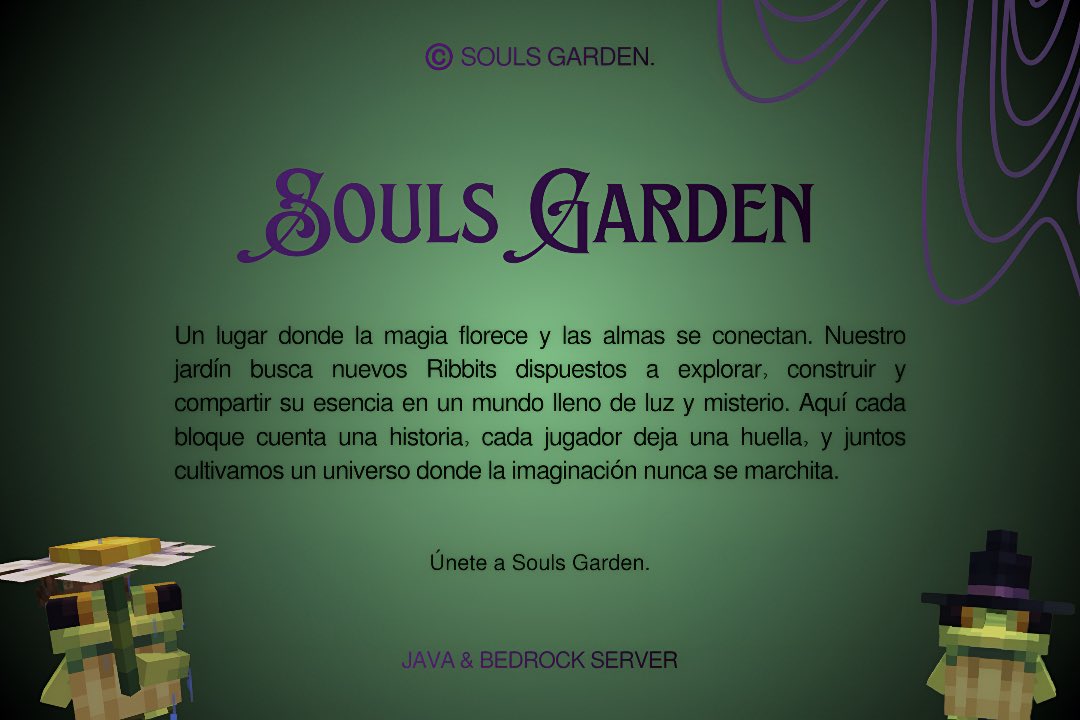 soulsgardenSMP's tweet photo. ¡Hola, florecita! 🌸

Tu espacio entre las flores ya está listo. ¿Te animas a florecer con nosotros? 

Interactúa con esta publicación y da el primer paso para formar parte de este mundo. https://t.co/iZGylFuoSt
