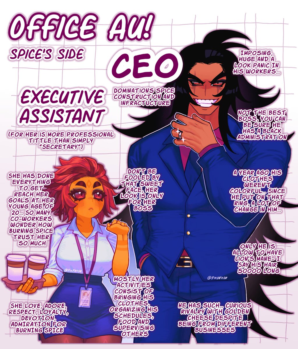 pinp0n20's tweet photo. My Office Au, hope you like guys 📊 
#GoldenCheeseCookie #SmokedCheeseCookie #BurningSpiceCookie #NutmegTigerCookie https://t.co/1sgQOmoYVR