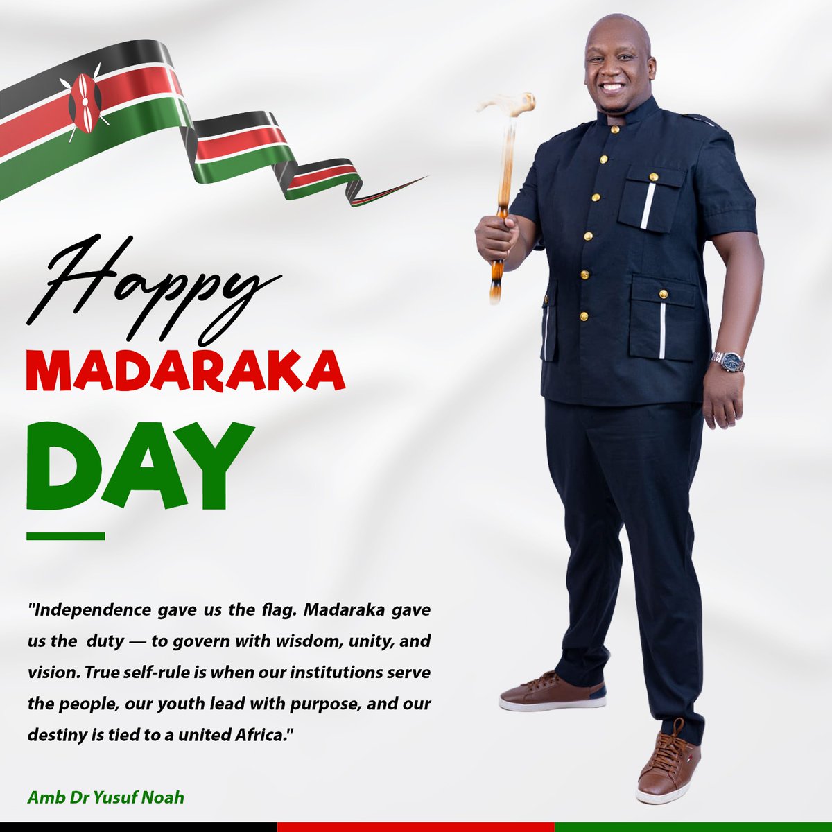 Refigah_'s tweet photo. Madaraka in Kenya is a chapter in Africa’s larger story. When one nation claims self-rule, the whole continent moves closer to self-determination. Our borders were drawn by others, but our destiny will be drawn by us — together. https://t.co/xwv5jNGUw8
