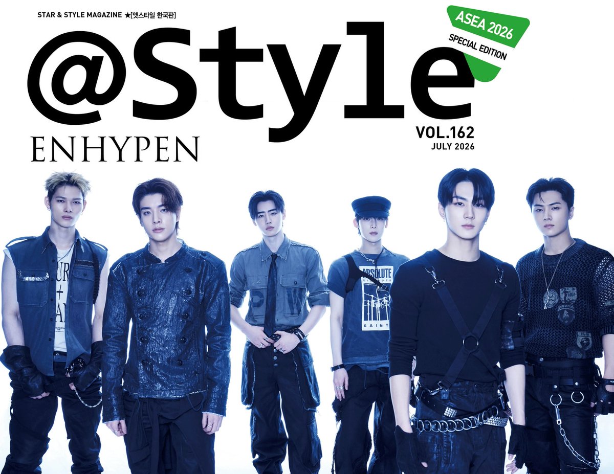 byeol_ice's tweet photo. ASEA 2026 스페셜 에디션 화보 발매

#엔하이픈 #ENHYPEN https://t.co/MK04q9UHfI