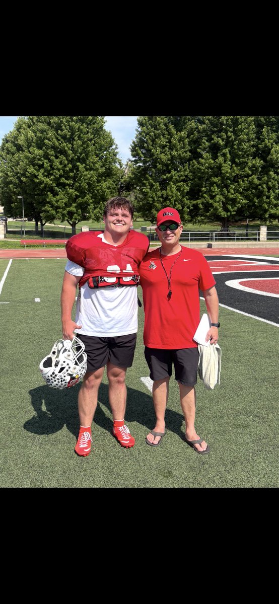 PetreeChance's tweet photo. Had an absolute blast, learning and competing today at the University of Central Missouri Indy Camp!! 
@UCMFootballTeam @ucm_athletics @JoshLamberson @CoachWrightD @mwfbrecruiting @wmdukejcmo https://t.co/whPQ7cWiI9