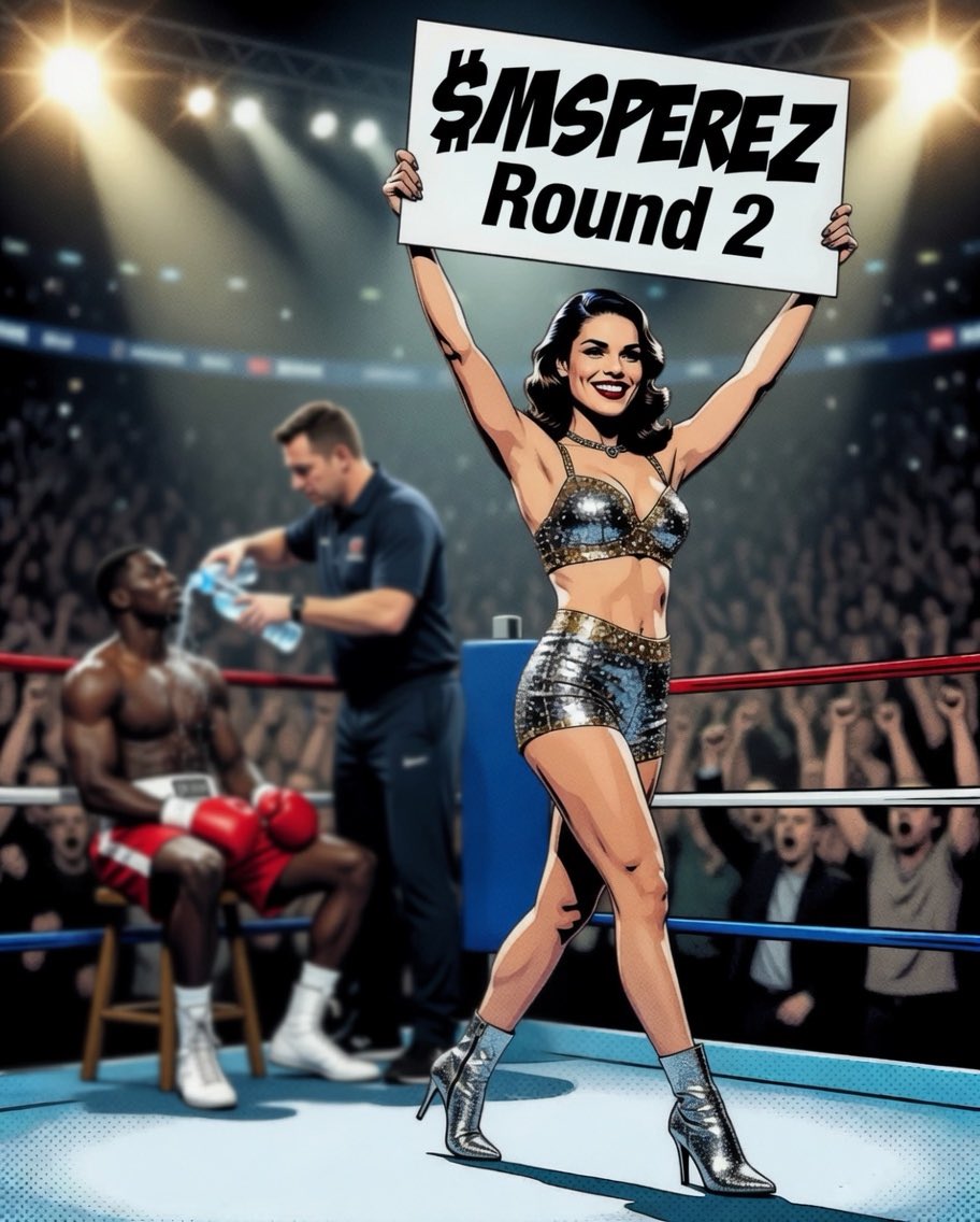 msperezsol's tweet photo. GTA is heating up, and Manni Perez is ringside.

Get ready for $MSPEREZ to win by KO ⭐️

#GTA6 #memecoin #crypto https://t.co/FloscAsgk6