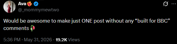 BNWObbcEdits's tweet photo. Sooo they can openly be racist?? If this gets uhmmm 50 likes? she will be our next edit https://t.co/g2aqY3RMJ3