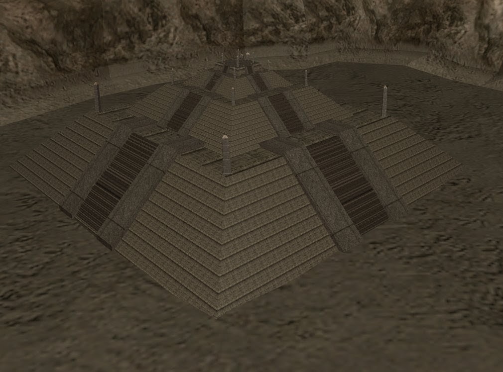 RealKingable4's tweet photo. Ive been working on the Pyramid of Argus from MK Armageddon. The only things taken from the game is the top of the pyramid, environment and textures. I made the rest of the pyramid myself since the arena is only the top. #mortalkombat #mk https://t.co/nxKsMjnT99