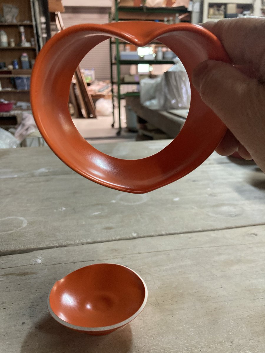 inomechawan's tweet photo. ※ルパン五右衛門風に声に出してお読みください

「また明日が見える器を作ってしまった…未熟」 https://t.co/nvNV3Fb6CO