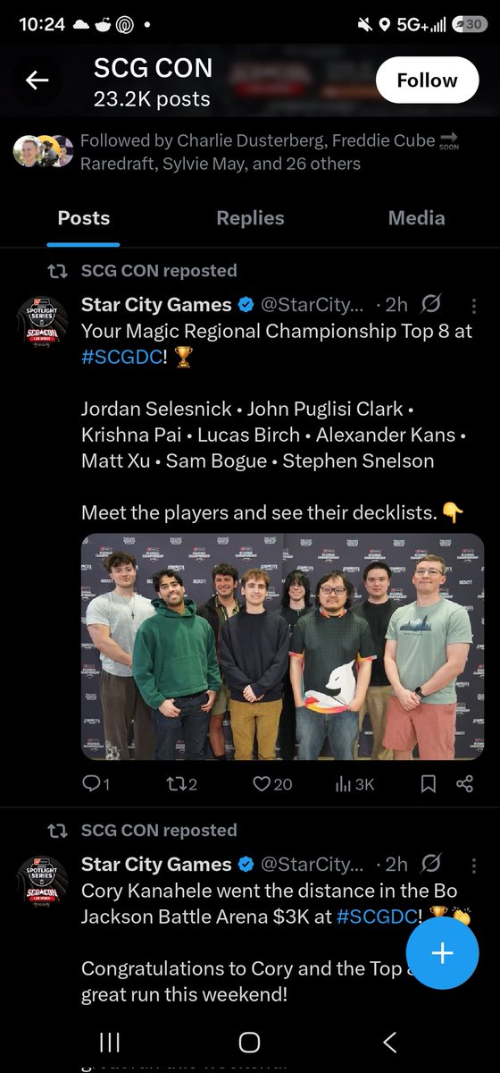 LucasBirch16's tweet photo. Figured its finally time to get on this site with my first big result. Top 8'd RC DC with one day of MTGO reps and a Friday LCQ. Huge thanks to my amazing friends @painterzservant @Dooter611 and @Puffsun2. My mental would not have been as strong without yall. https://t.co/0skNraGMEz