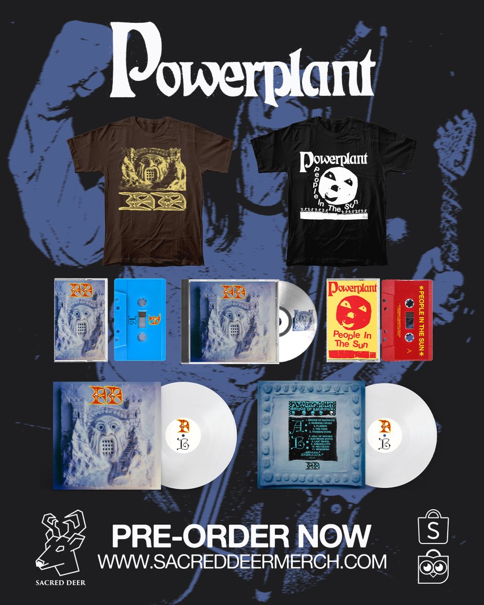 SacredDeerMerch's tweet photo. ASIA - a prolific London-based fun black metal POWER PLANT has released their newest album "Bridge of Sacrifice" (alongside "People in the Sun" on cassette) and these dungeon synth now are available in our store.

Pre-order close June 8th at midnight at https://t.co/HTT2sF6qrJ https://t.co/stkgdg7whH