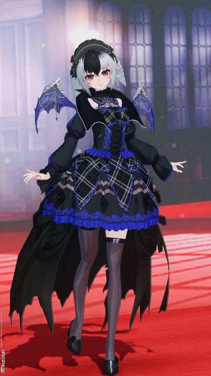 PSO2NGSで 『NTE: Neverness to Everness』 レクイエム（ゴシック