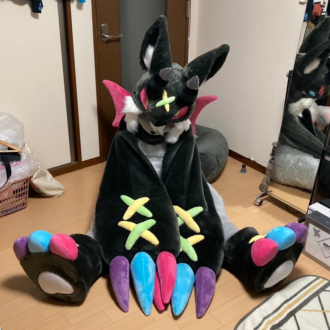 amaama626's tweet photo. 我が家のおっきなおっきなぬいぐるみです https://t.co/qpp3rUB5d9