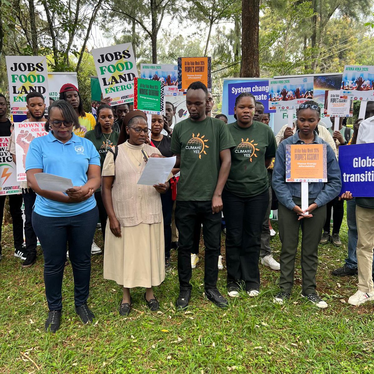 CANEasternAfric's tweet photo. Good morning ☀️

We extend our heartfelt gratitude to all members, partners, and well-wishers who joined us for the #AfricaVuka Concert at CUEA on Friday. Together, we continue to build a powerful regional movement for a just transition, championing the end of fossil fuels and accelerating the shift to renewable energy.

We celebrate each of you and wish all comrades in Kenya a proud and joyful #HappyMadarakaDay 🇰🇪

#CANEA #CANEasternAfrica