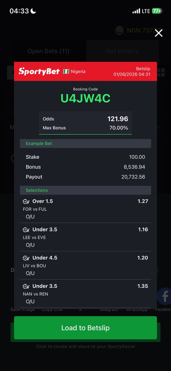 billionaire_eze's tweet photo. 121 odds v football ✅✅

5am ✅✅ https://t.co/LwqGebXUxj