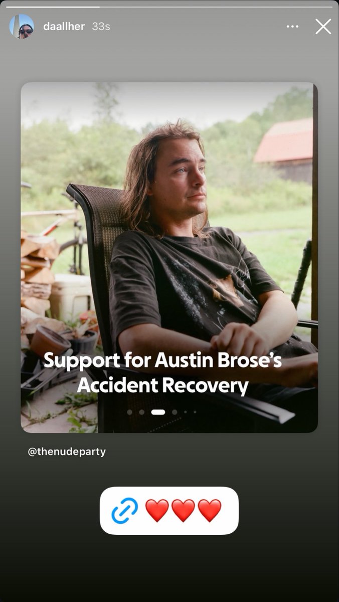 postanicrave's tweet photo. Please support Austin Brose if you’re able to! 

📸: b.i.g.s.h.r.i.m.p &amp; daallher on Instagram story. https://t.co/RChyz7EnR2