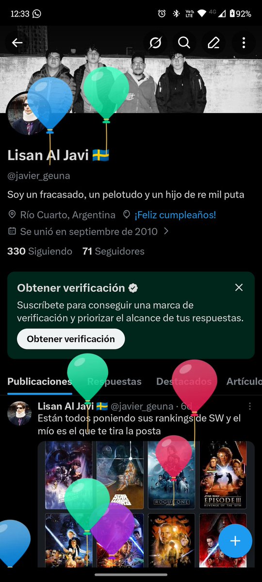 javier_geuna's tweet photo. Globitos en el perfil (ets) https://t.co/JRBp56qgTd
