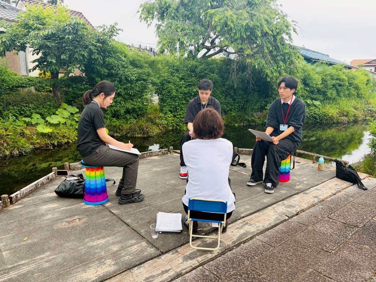 ueharazemi's tweet photo. こんにちは！カタリストチームです！

今回は越境LABに参加しました✨

前半のチームビルディングでは、自分自身の強みや価値観について考えるとともに、メンバーの考え方や個性を知ることができました😊

普段はなかなか考える機会のない「自分らしさ」について見つめ直す、貴重な時間とな���ました🌱 https://t.co/UwjkESYk5i