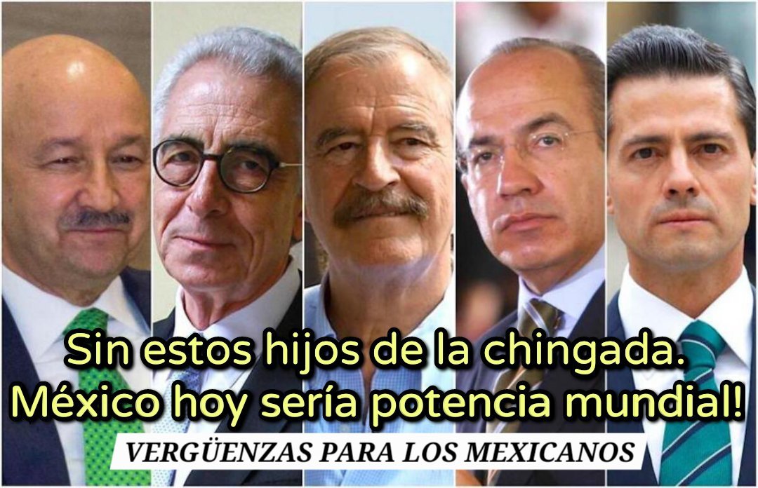 GUSI_ESESOYYO's tweet photo. Estás mierdas le rompieron la madre a #Mexico a más no poder.

Gracias al pueblo logramos mandarlos a CHASPM .

                  👇👇👇👇
CON NUESTRA PRESIDENTA @Claudiashein  Vamos VIENTO EN POPA

#ClaudiaPresidentaDeMéxico 
#ClaudiaDaResultados
#ClaudiaNoEstaSola https://t.co/AvzOzgcrzd