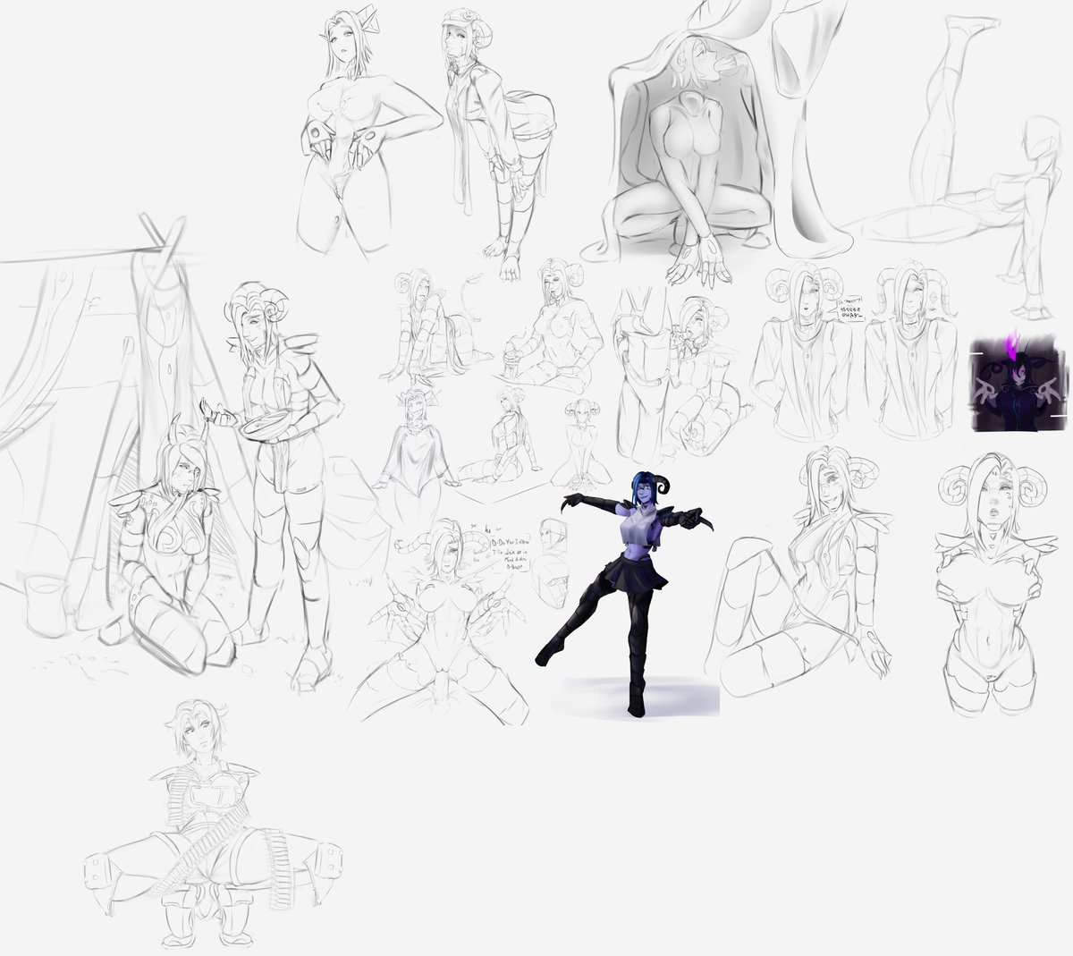 DeadRadioOreos's tweet photo. Still working on this sketch page https://t.co/HENmndxl1r